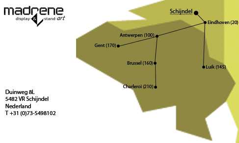 Presentatiewanden, Displays & Standbouw