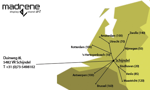 Presentatiewanden, Displays & Standbouw