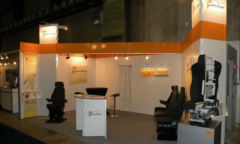 Tentoonstelling Stands Isri